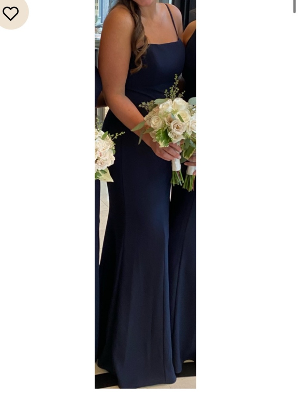 Classic Black Spaghetti-Strap Evening Dress